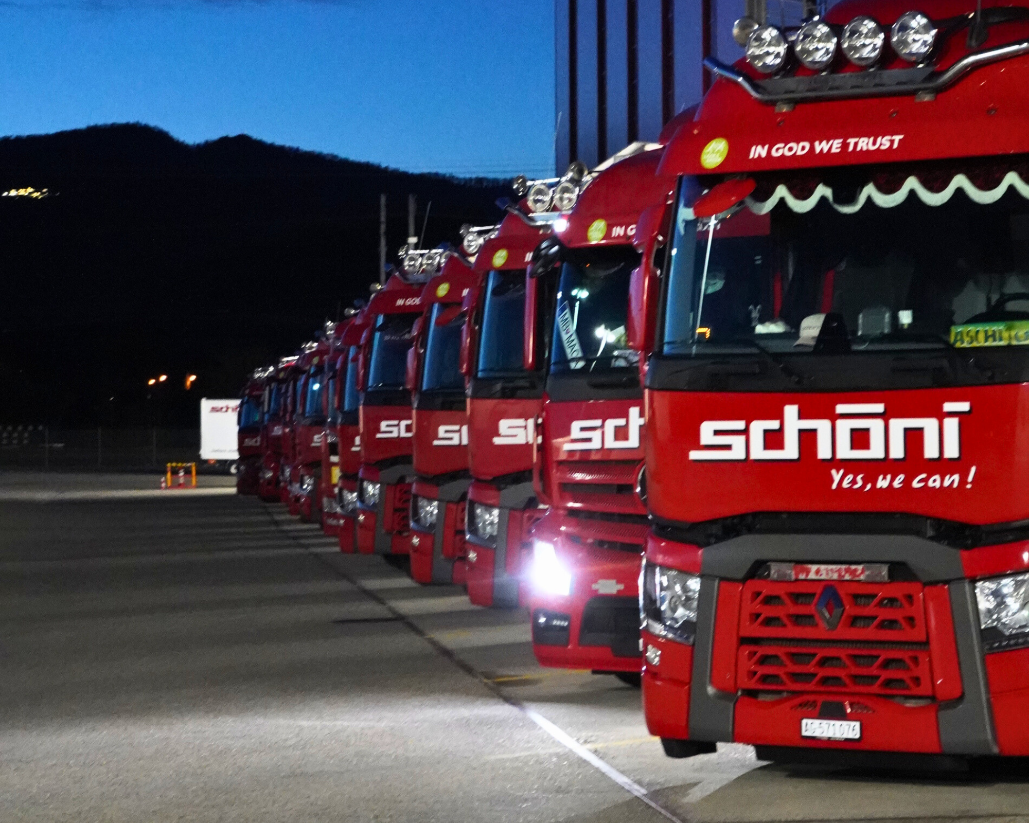 Schöni Transport als Arbeitgeber
